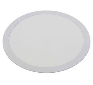Panel empotrable LED 24W luz fría Redondo