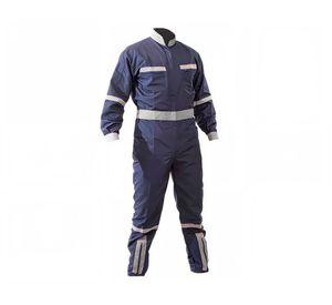 Overol canvas con cinta azul
