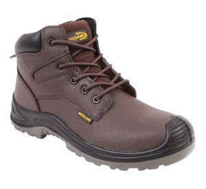 Zapato de seguridad unisex Darwin café oscuro