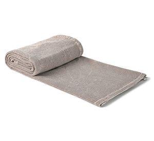Piecera Waffle Taupe 100x230 cm