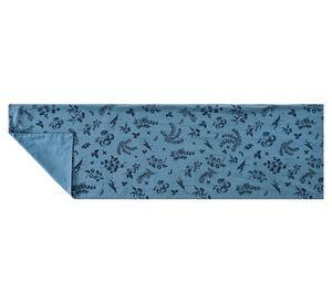 Camino mesa Bugs azul 50x160 cm
