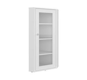 Vitrina Genova blanco 3 repisas 110.6x65.5x37.1 cm
