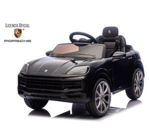 Auto batería Porsche Cayenne 2 motores negro