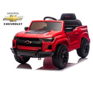 Camioneta batería Chevrolet colorado rojo