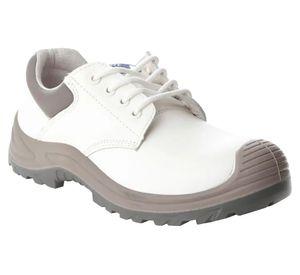 Zapato de seguridad unisex Clark blanco