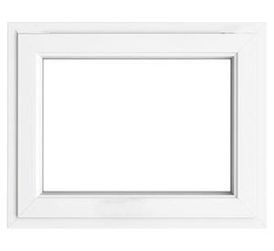 Ventana termopanel Fija PVC 120x70x10 cm blanco