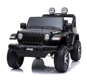 Jeep a batería Rubicón negro