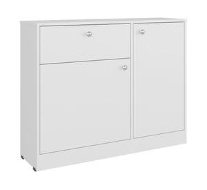 Cómoda Praga blanco 1 cajón