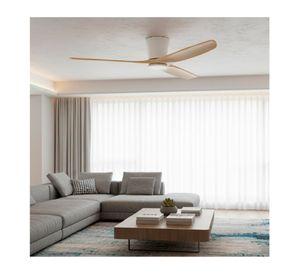 Ventilador de techo Faro natural con luz led 3 colores 42” 55 W