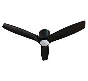 Ventilador de techo Faro 42'' negro luz led 3 colores 55 W