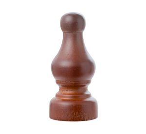 Terminal Árabe madera 28 mm chocolate 2 un