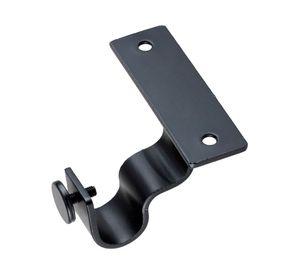 Soporte simple techo negro 28 mm 2 unidades