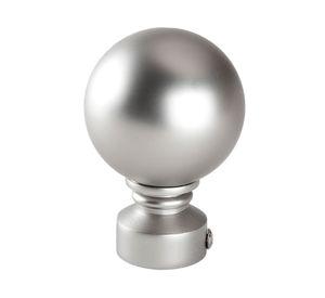 Terminal bola 19 mm satín 2 unidades
