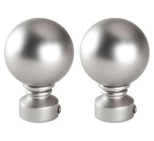 Terminal bola fierro 28 mm 2 unidades