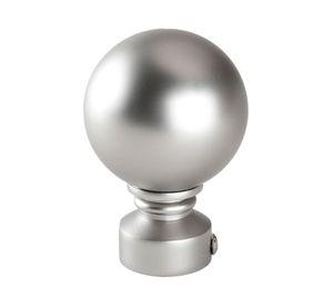 Terminal bola fierro 28 mm 2 unidades