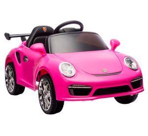 Auto a batería Porsche 911 Ruff CTR3 rosado