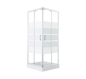 Shower door Recto Style blanco 70x70 cm