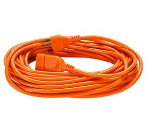 Extensión eléctrica 1 posición 10 m 10A 250V naranjo