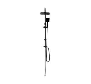 Columna ducha plato Cuadrado negro