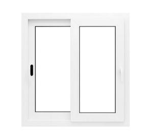 Ventana termopanel Corredera PVC 100x100x10 cm blanco