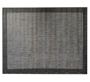 Alfombra Poseidón polipropileno marengo160x230 cm