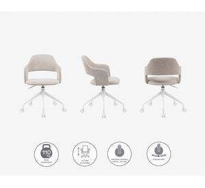 Silla PC Idalis beige