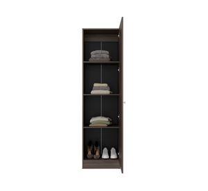 Clóset 1 puerta Praga Milán 180.8x49.1x30.2 cm
