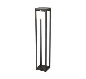 Estaca solar 5 W luz cálida Telaio 80 cm negro