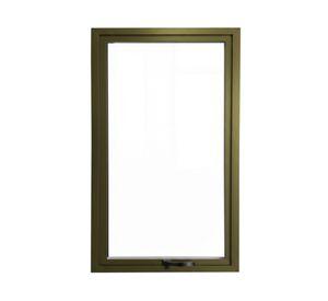 Ventana Línea 42 aluminio titanio 60x120 cm