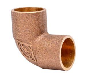 Codo 3/8'' SO HI bronce