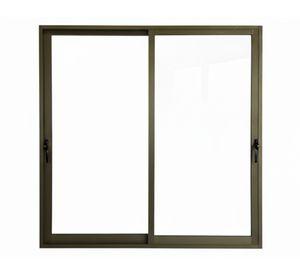 Ventana Línea 25 titanio 150x150 cm