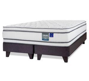 Cama europea Majesty 2 plazas box base dividida