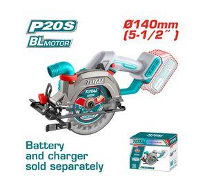 Sierra circular 5-1/2" TSLI1402 20V 140 mm