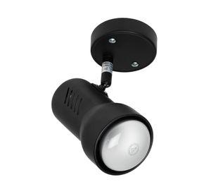 Foco sobrepuesto 60 W E27 R63 negro