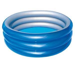 Piscina inflable niños redonda azul 53x150 cm