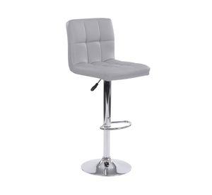 Silla bar Lura 90-111.5x44x51.5 cm gris