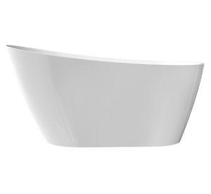 Tina isla Allure blanco 72x80x170 cm