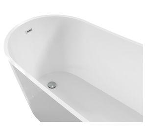 Tina isla Allure blanco 72x80x170 cm