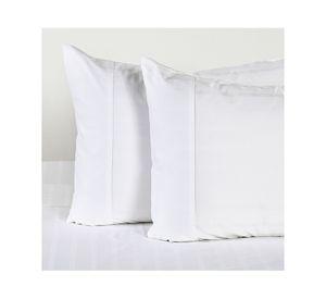 Sábanas Súper King 500 Hilos Dobby Thin White