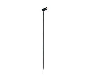 Estaca exterior 4 W luz cálida Spike negro