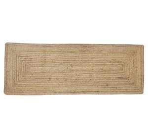 Alfombras Braided Kaya yute natural 70x200 cm