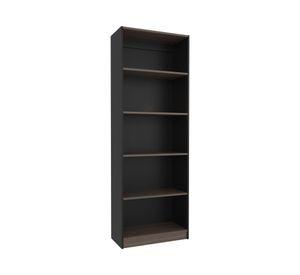 Estante Home E3 wengué/Milán 4 repisas 180.6x62.8x29.9 cm