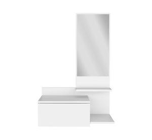 Mueble recibidor Vienna blanco 92x60.1x35 cm