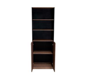 Estante Home E4 wengué/Milán 2 puertas 180.6x62.8x31.4 cm