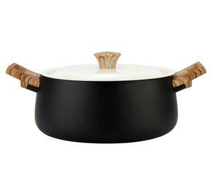 Batería cocina Biella negro 7 Piezas