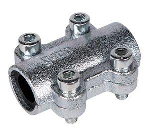 Abrazadera corta para tubo plástico 32 mm