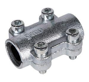 Abrazadera corta para tubo plástico 25 mm