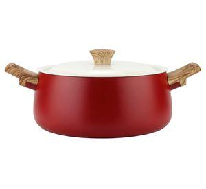 Batería cocina Biella rojo 7 Piezas