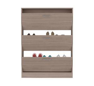 Zapatero organizador Seúl 128.8x94.4x24.1 cm Bardolino/blanco
