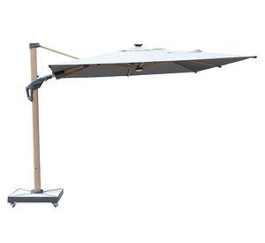 Parasol Oasis gris 265x295x295 cm